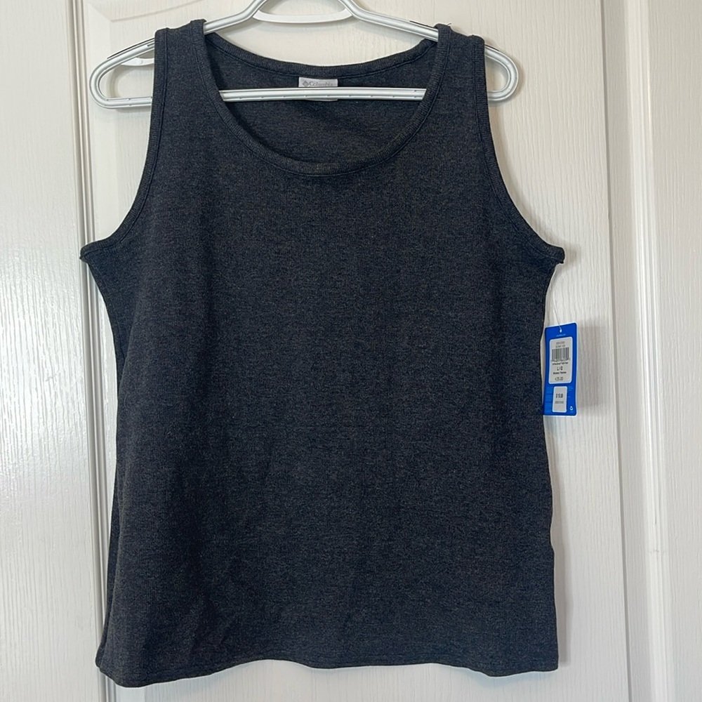 Columbia Pine Brush EXS Tank Top Charcoal Gray Large